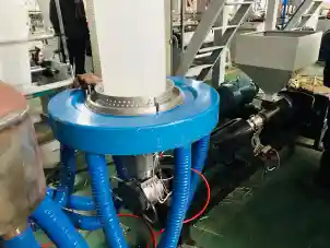 shopping bag blow machine