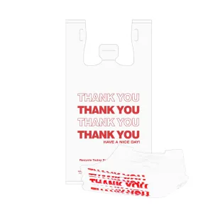 Thank You Shopping Bags 1000 Pack White - Image 4