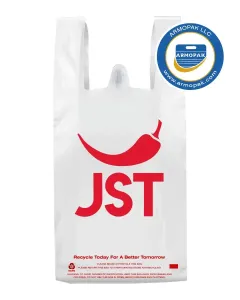 Custom Biodegradable T-Shirt Bags